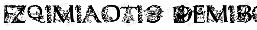 FZQiMiaoTiS DemiBold字体转换